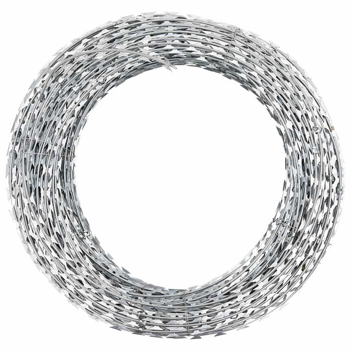 Sârmă Ghimpată Bto-22 Concertina Cu Lame, , Oțel Galvanizat