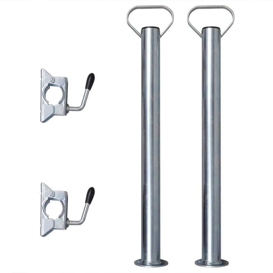 Tuburi De Sprijin Cu 2 Cleme De Comutare Pentru Roata Jockey De 48 Mm