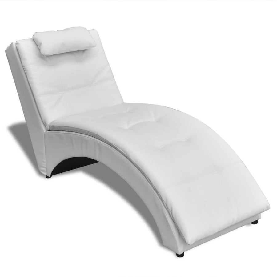 Șezlong Cu Pernă, , Piele Ecologică