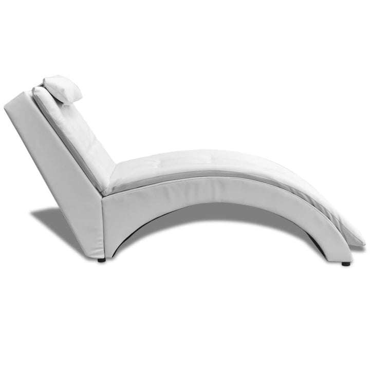 Șezlong Cu Pernă, , Piele Ecologică