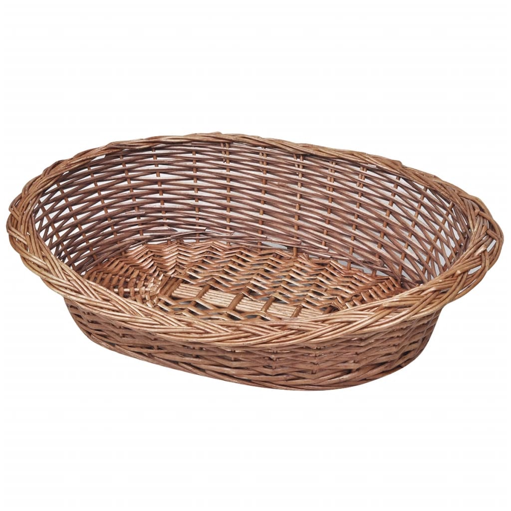 Coș/Pătuț De Răchită Pentru Câini/Animale De Casă, , Natural