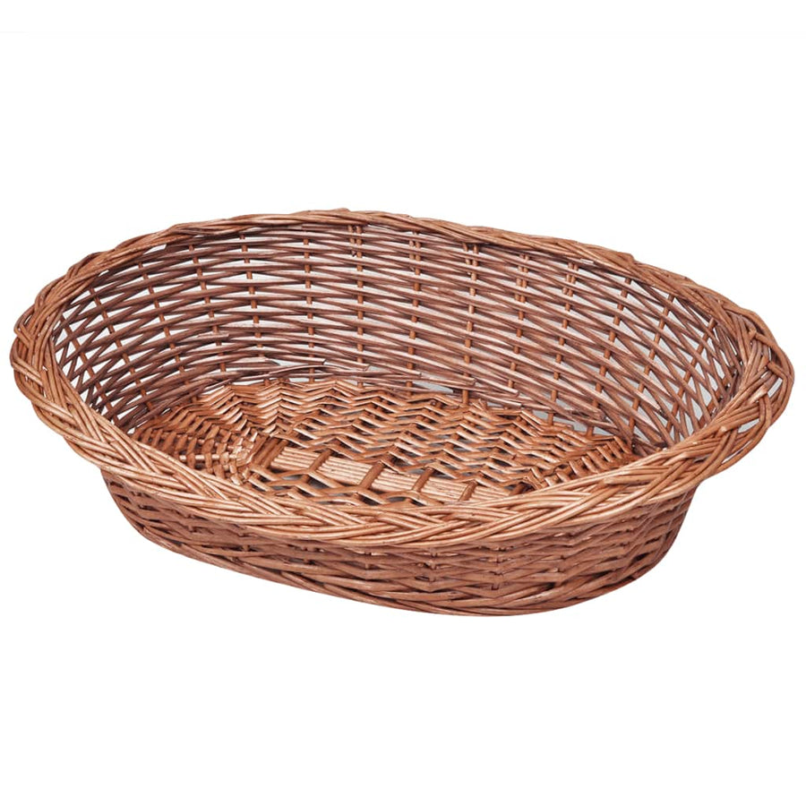 Coș/Pătuț De Răchită Pentru Câini/Animale De Casă, , Natural