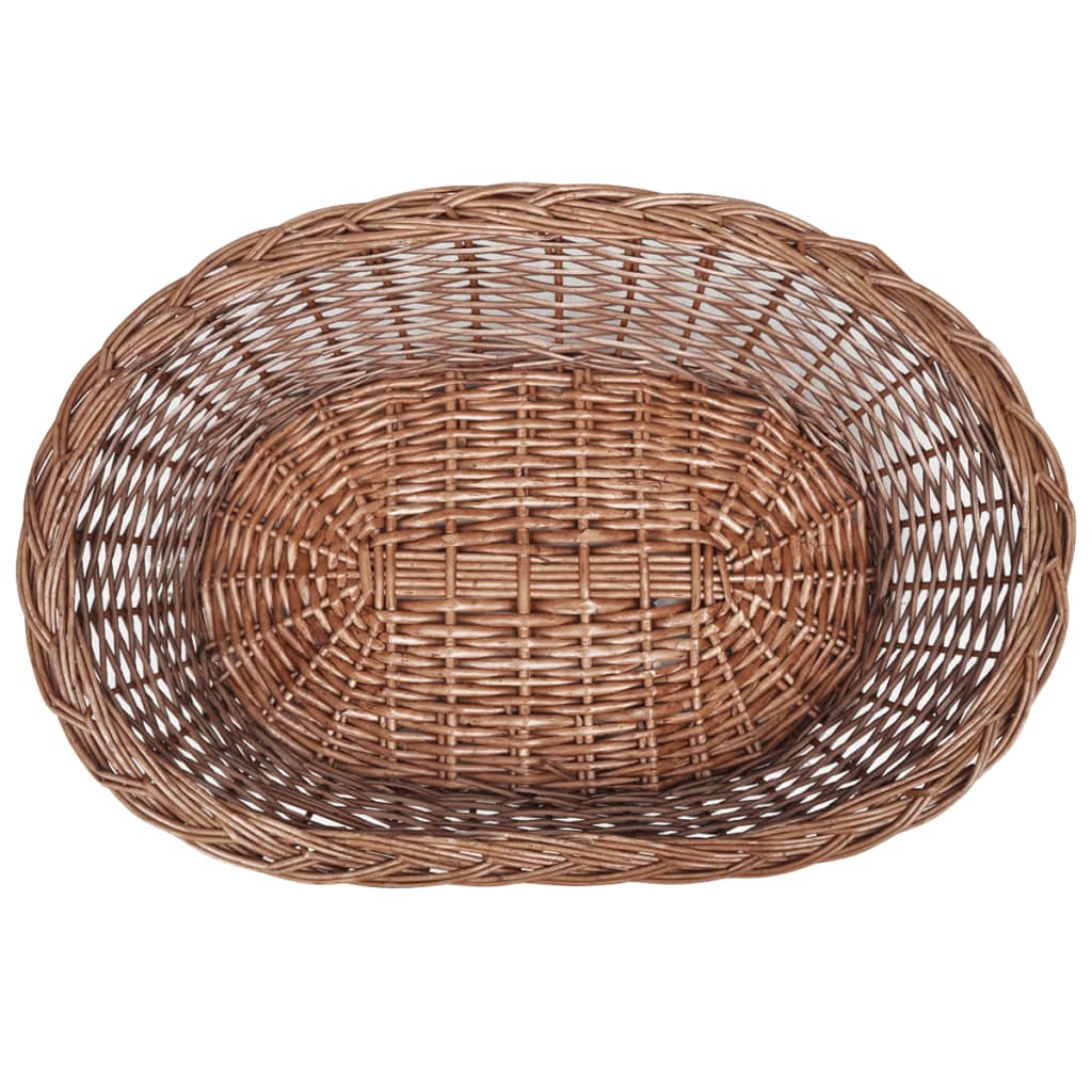 Coș/Pătuț De Răchită Pentru Câini/Animale De Casă, , Natural