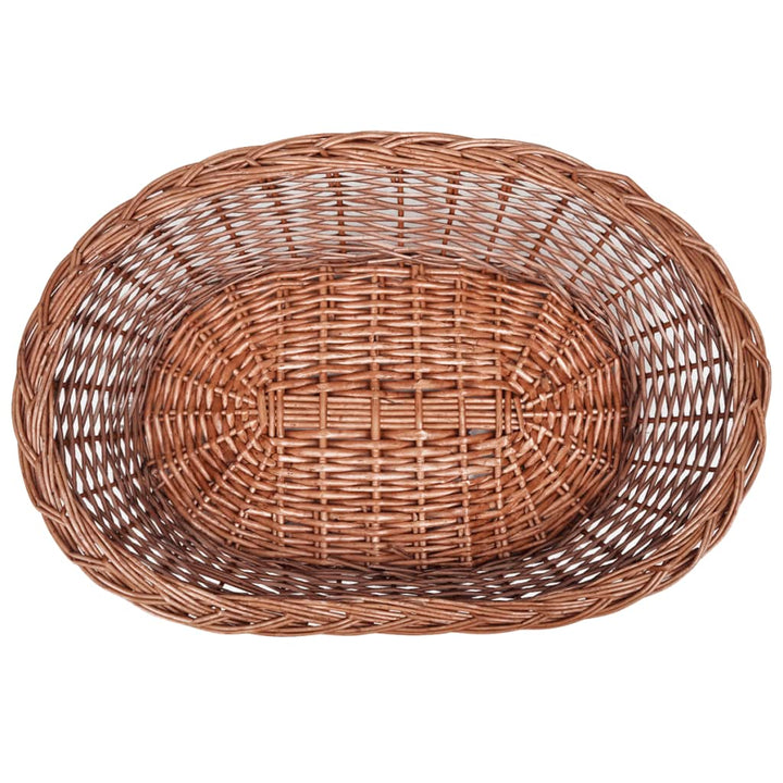 Coș/Pătuț De Răchită Pentru Câini/Animale De Casă, , Natural