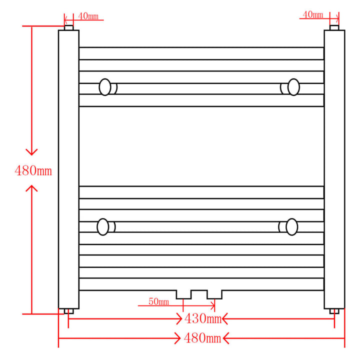 Radiator Port-Prosop Încălzire Centrală Baie, ,