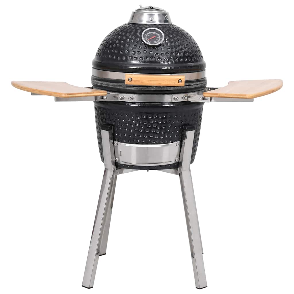Grătar Kamado Cu Afumătoare Din Ceramică 81 Cm