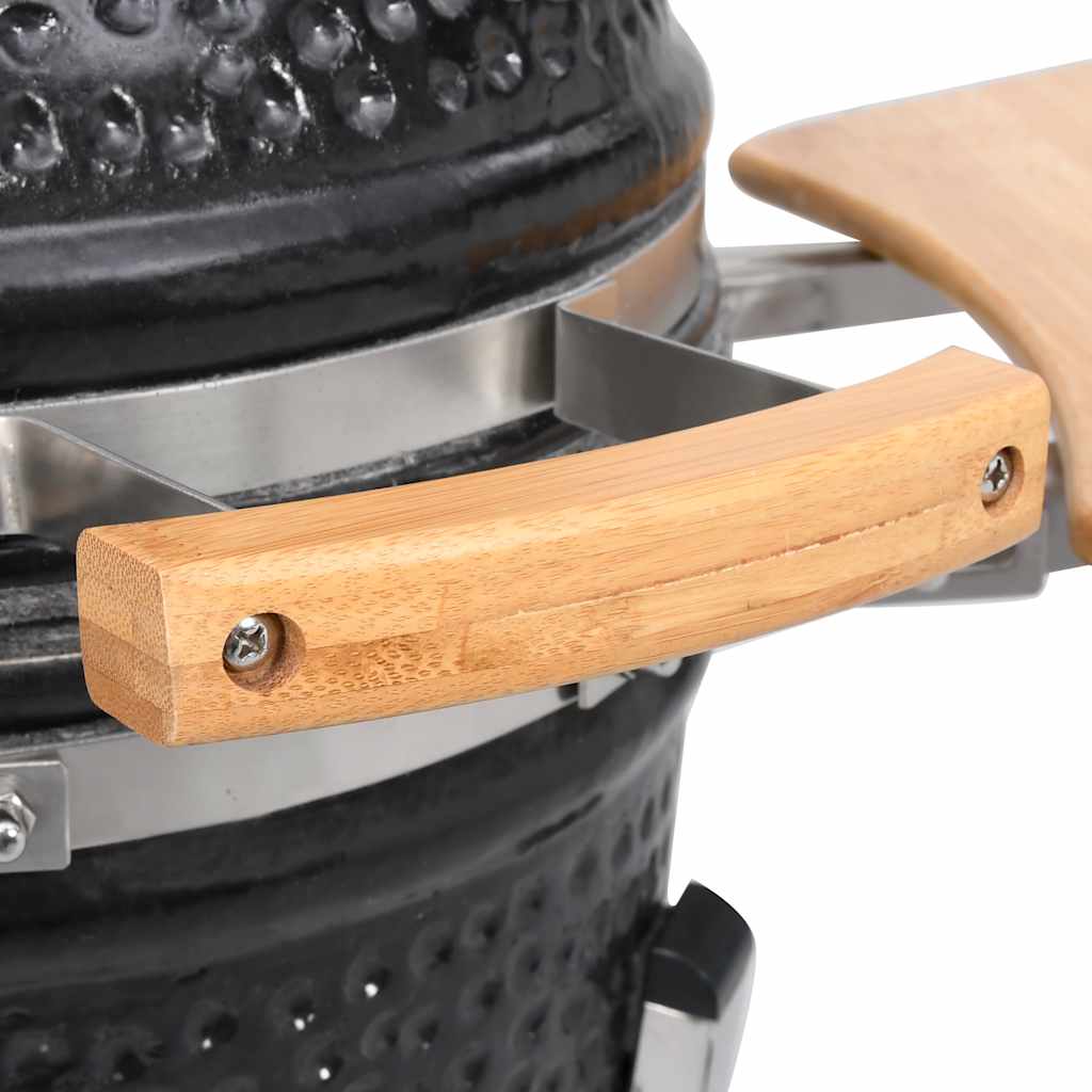 Grătar Kamado Cu Afumătoare Din Ceramică 81 Cm