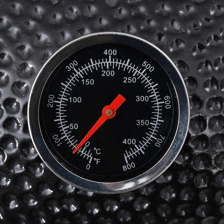 Grătar Kamado Cu Afumătoare Din Ceramică 81 Cm
