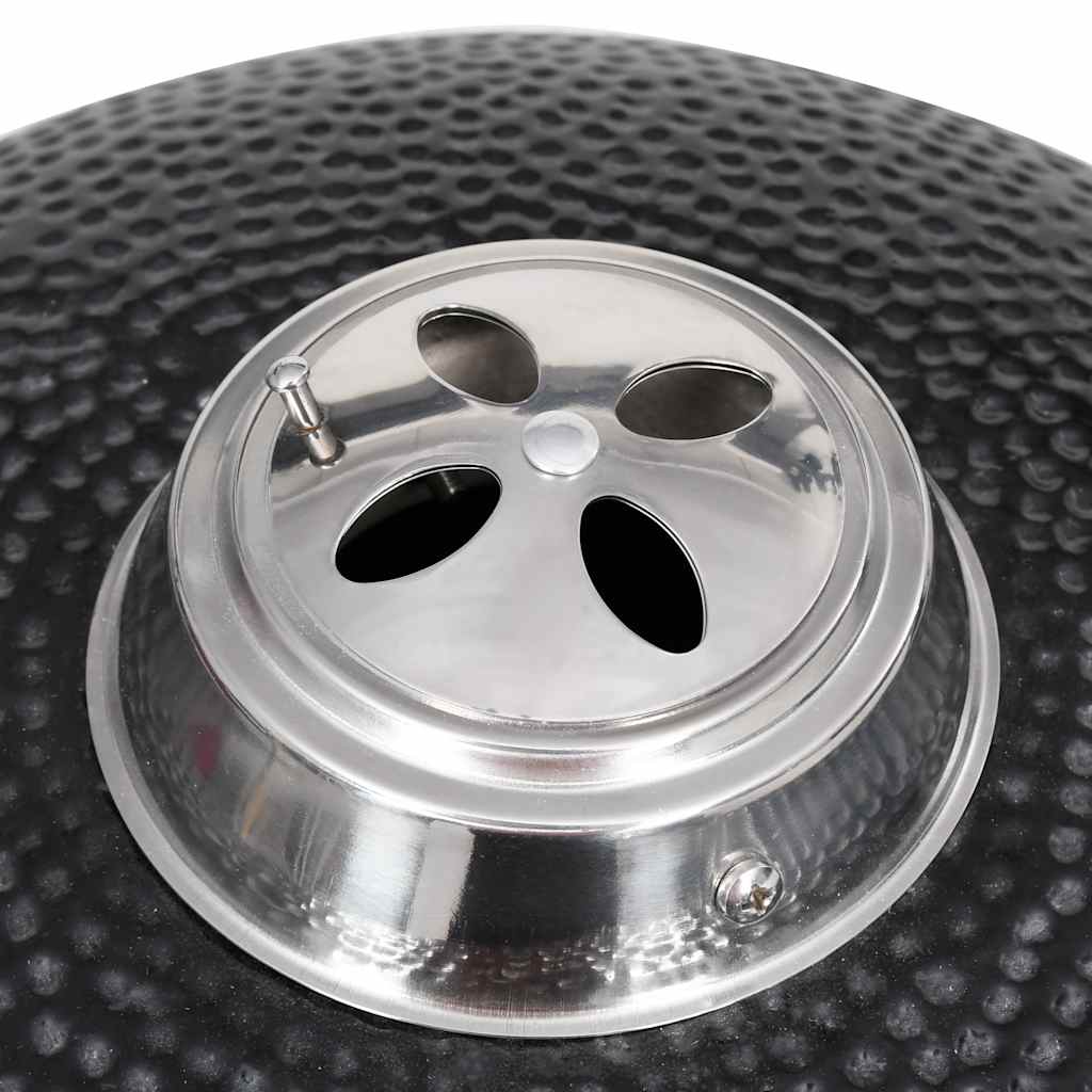 Grătar Kamado Cu Afumătoare Din Ceramică 81 Cm