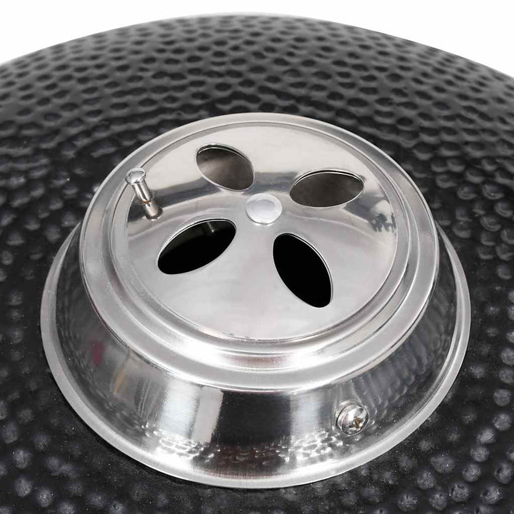 Grătar Kamado Cu Afumătoare Din Ceramică 81 Cm