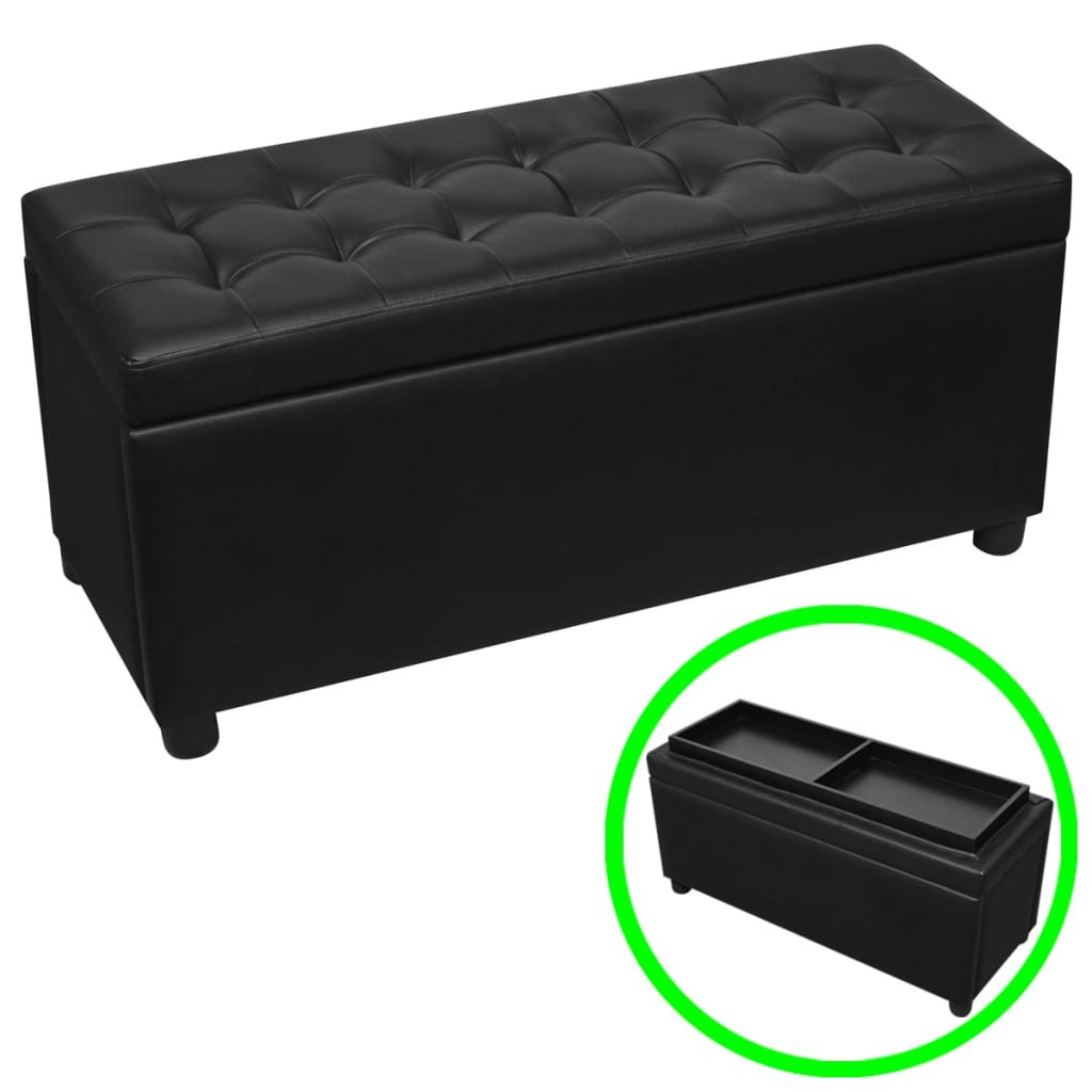 Taburet De Depozitare, Piele Artificială,