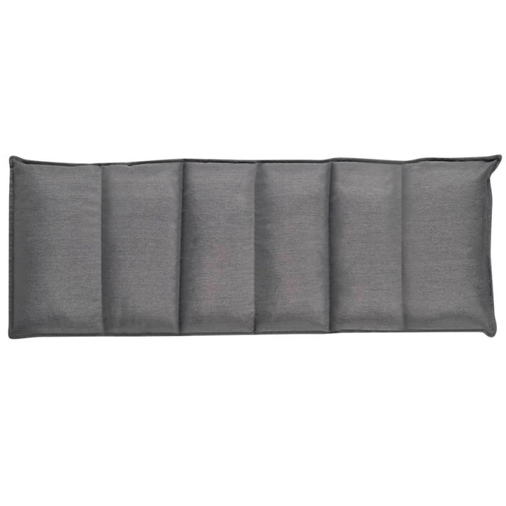 Șezlong De Podea Pliabil, Gri, Material Textil