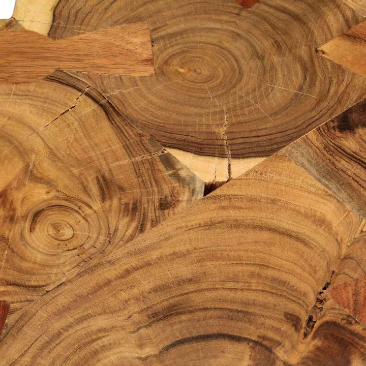 Măsuță De Cafea, 35 Cm, 4 Butuci, Lemn Masiv De Acacia
