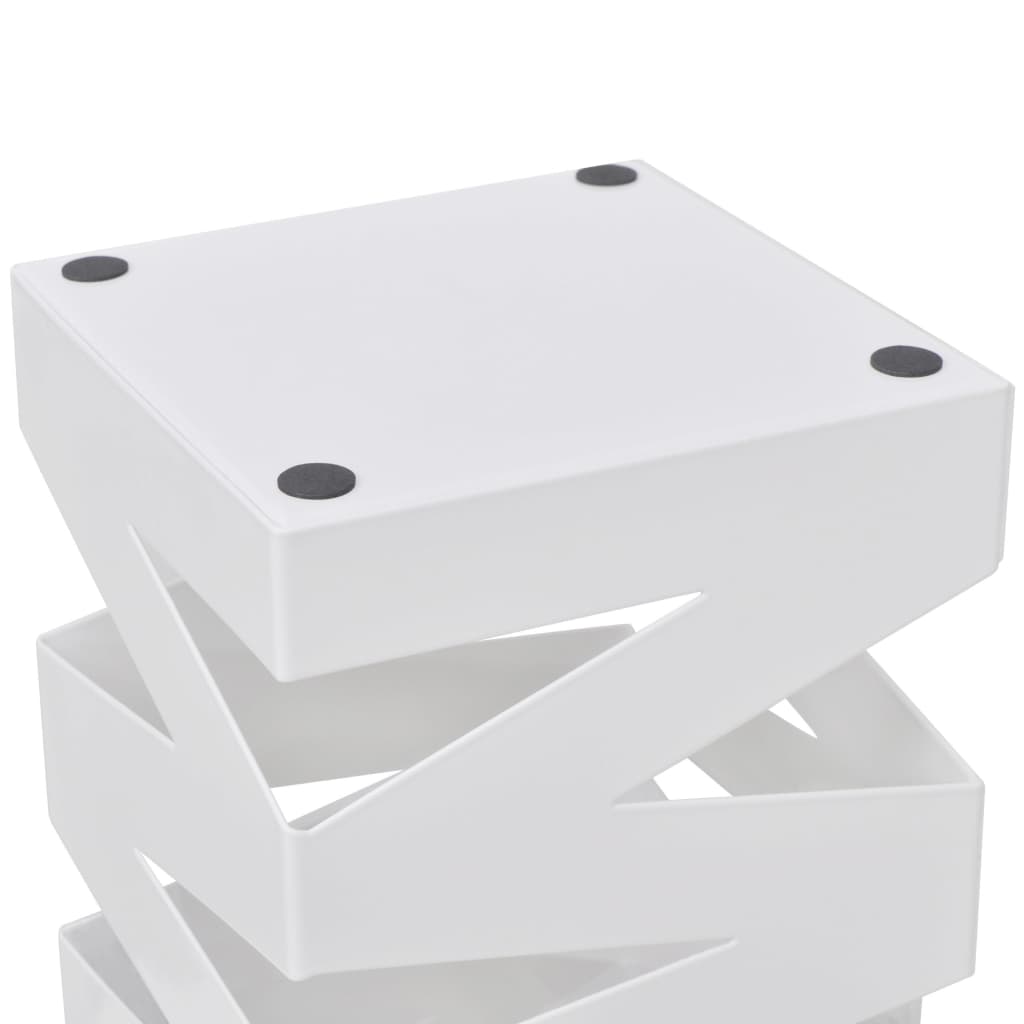 Suport Pentru Umbrele, Pătrat, Depozitare Bastoane, , 48,5 Cm, Oțel