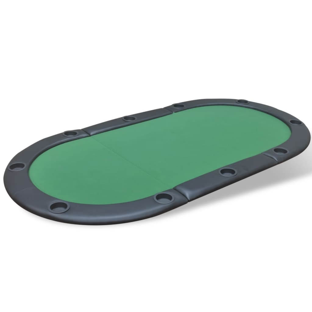 Blat De Masă De Poker Pentru 10 Jucători, Pliabil,