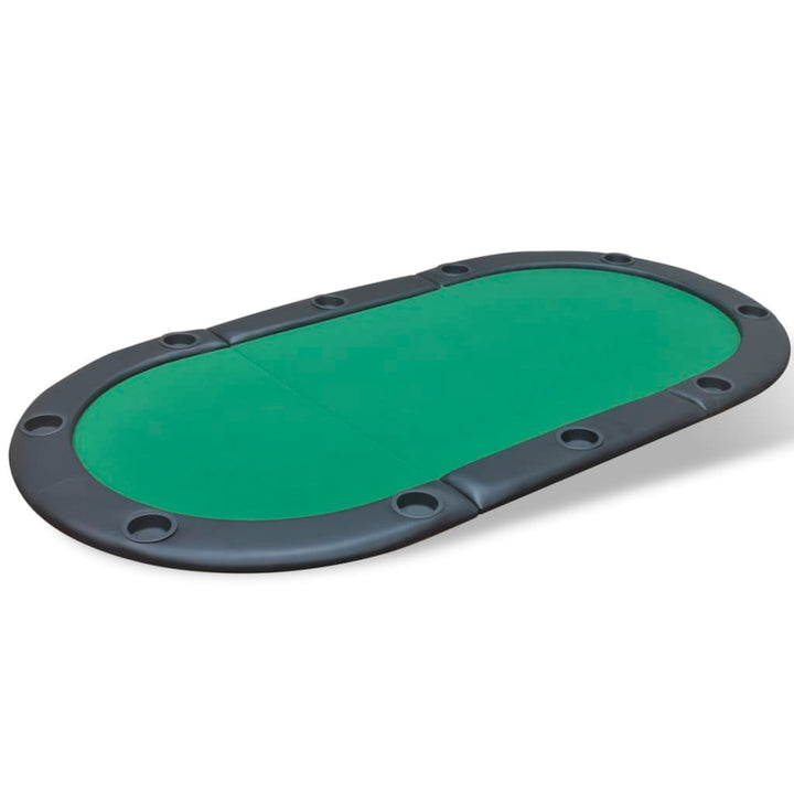 Blat De Masă De Poker Pentru 10 Jucători, Pliabil,