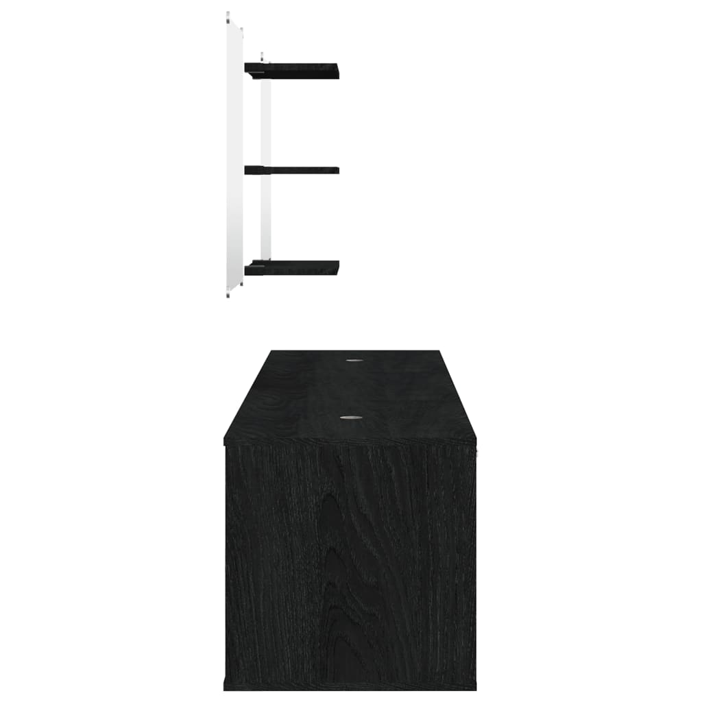 Set Mobilier De Baie, 6 Piese, , Lemn Prelucrat