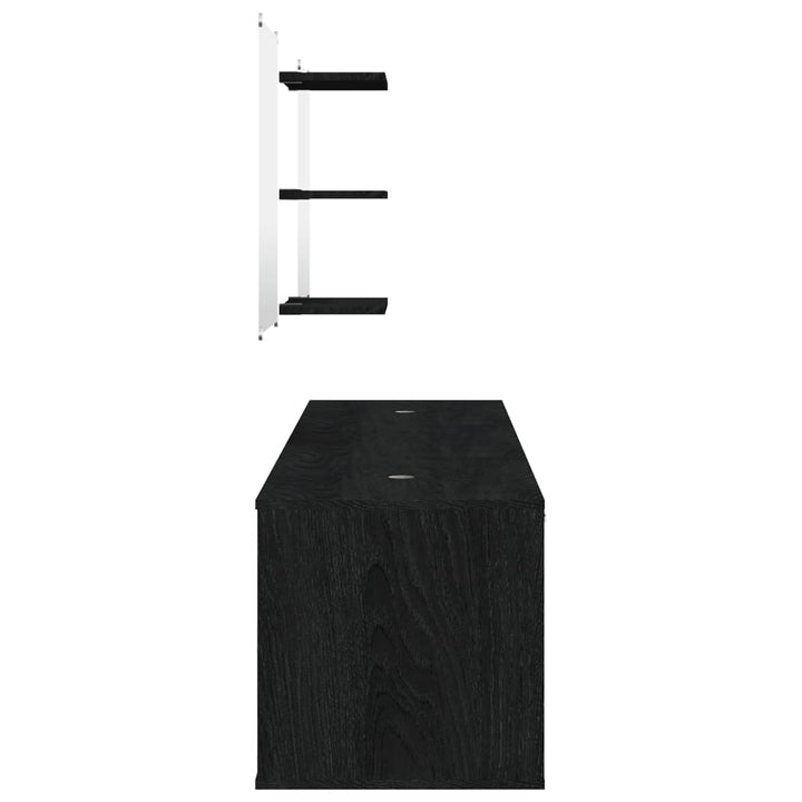 Set Mobilier De Baie, 6 Piese, , Lemn Prelucrat