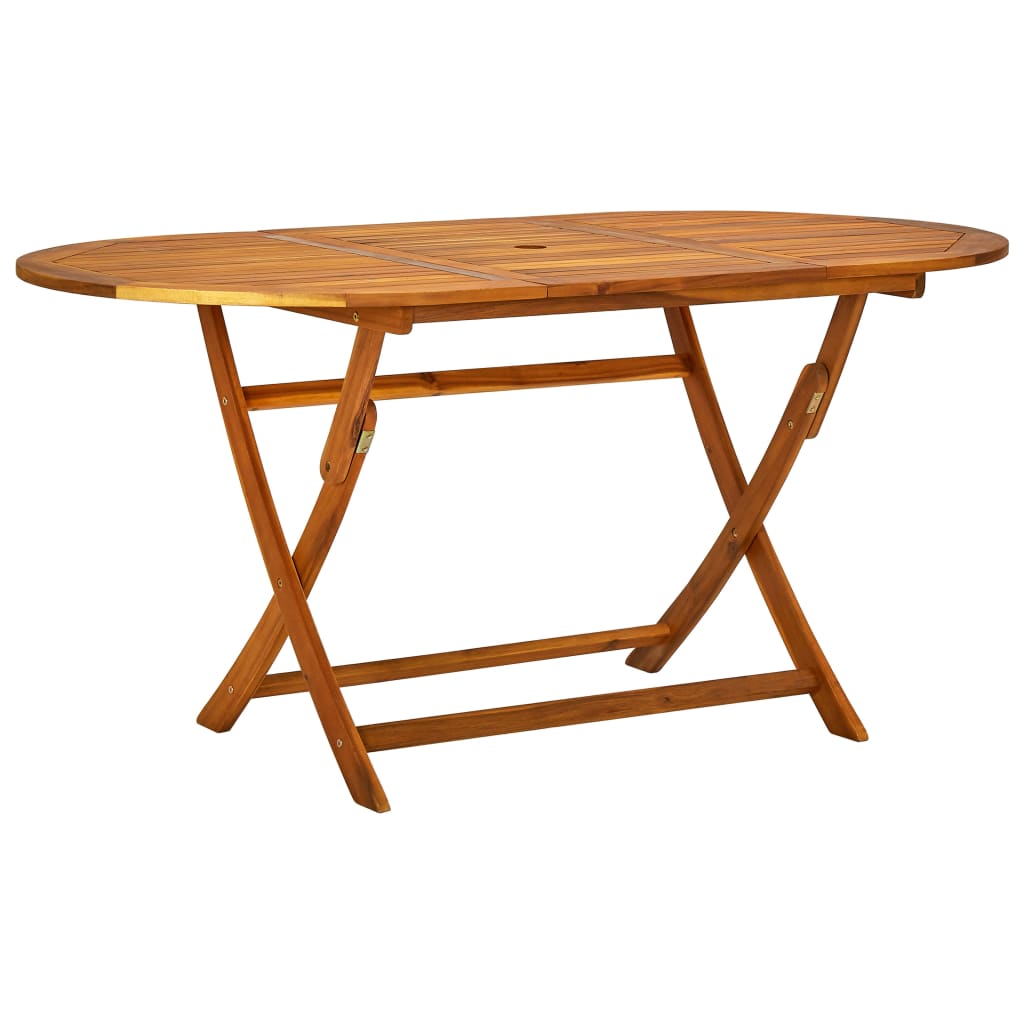 Set Mobilier De Exterior, 7 Piese, Lemn Masiv De Acacia