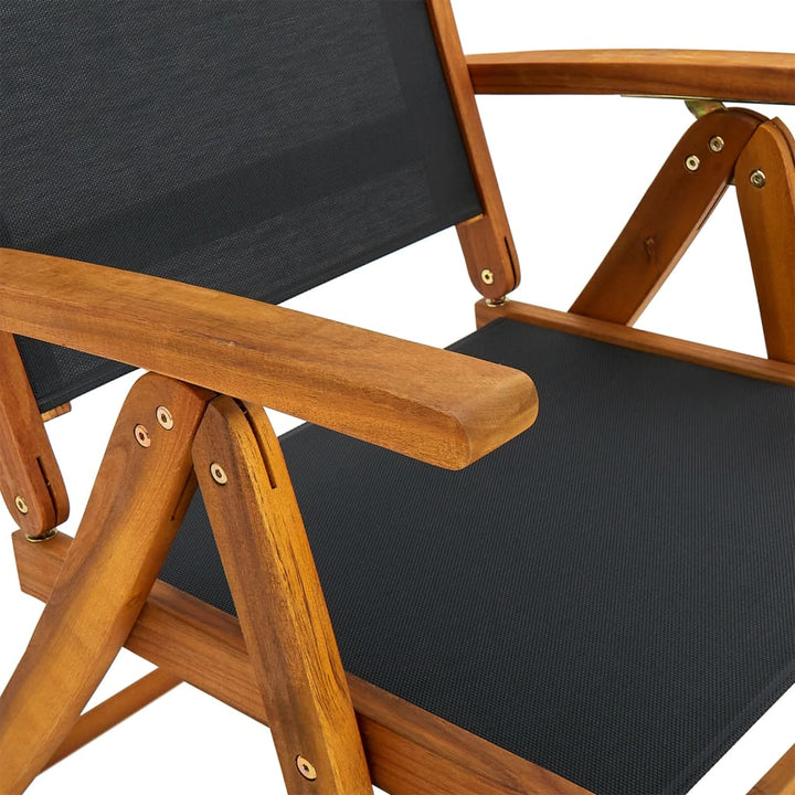 Set Mobilier De Exterior, 7 Piese, Lemn Masiv De Acacia
