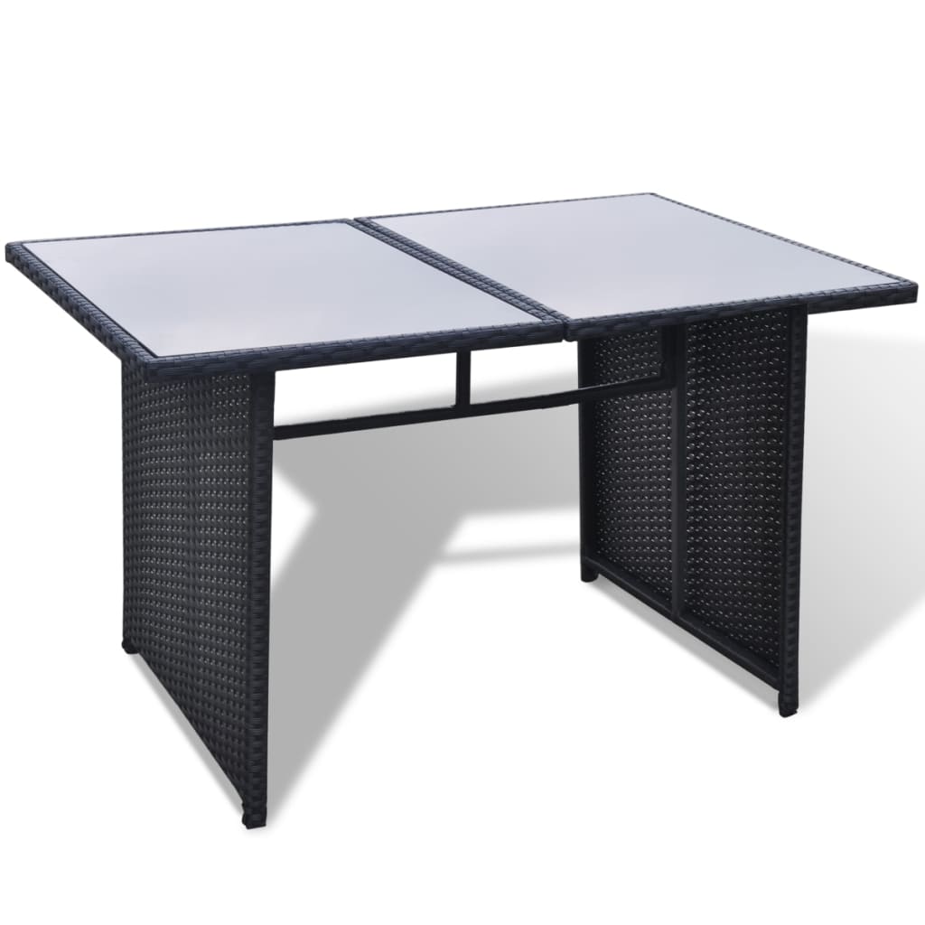 Set Mobilier De Grădină Cu Perne, 10 Piese, , Poliratan