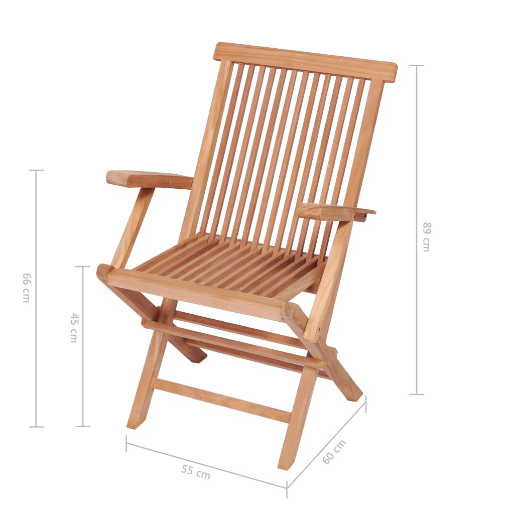 Set Mobilier De Exterior Desigilat, 7 Piese, Lemn Masiv De Tec