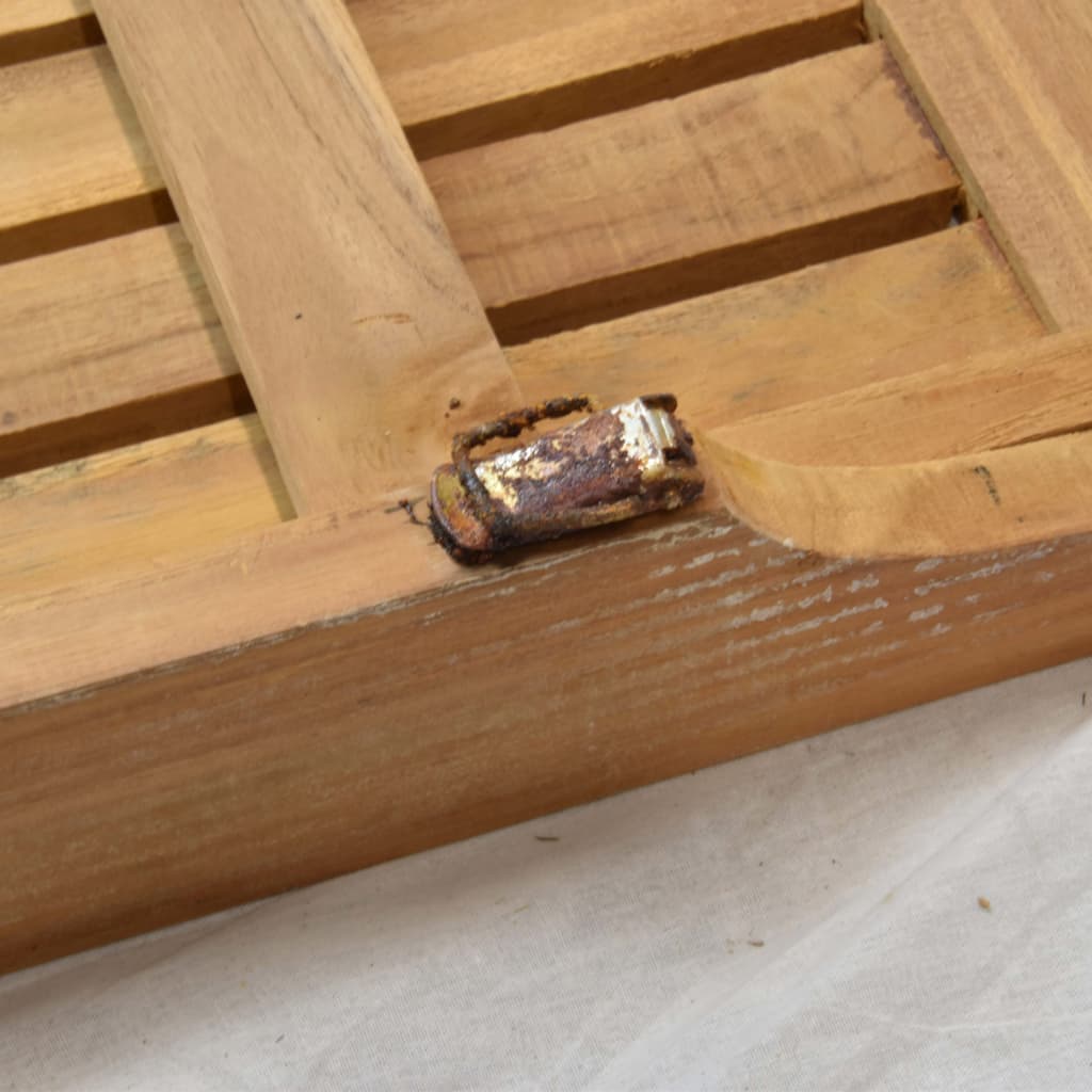 Set Mobilier De Exterior Desigilat, 7 Piese, Lemn Masiv De Tec