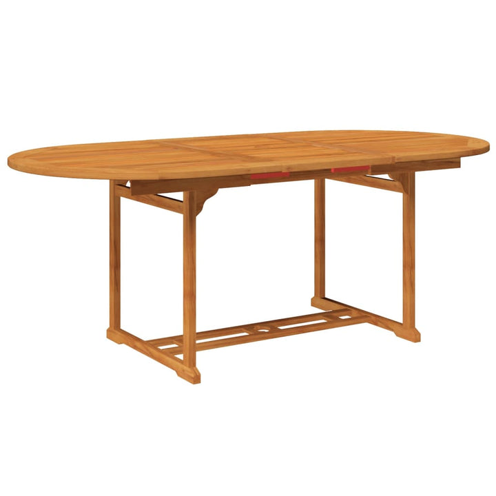 Set Mobilier De Exterior, 7 Piese, Lemn Masiv De Acacia