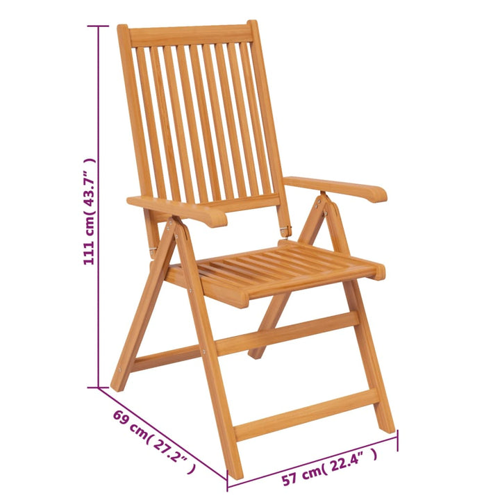 Set Mobilier De Exterior, 7 Piese, Lemn Masiv De Acacia