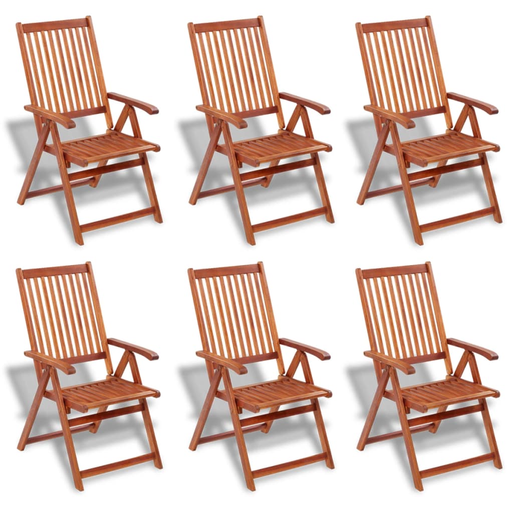 Set Mobilier De Exterior, 7 Piese, Lemn Masiv De Acacia