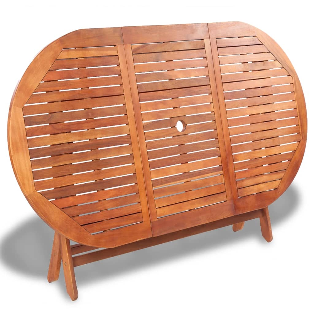 Set Mobilier De Exterior, 7 Piese, Lemn Masiv De Acacia