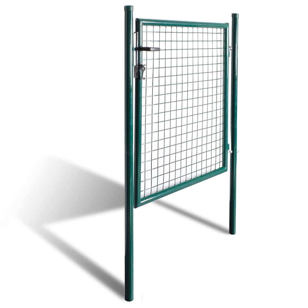 Poartă Individuală Pentru Gard, Oțel Vopsit Electrostatic