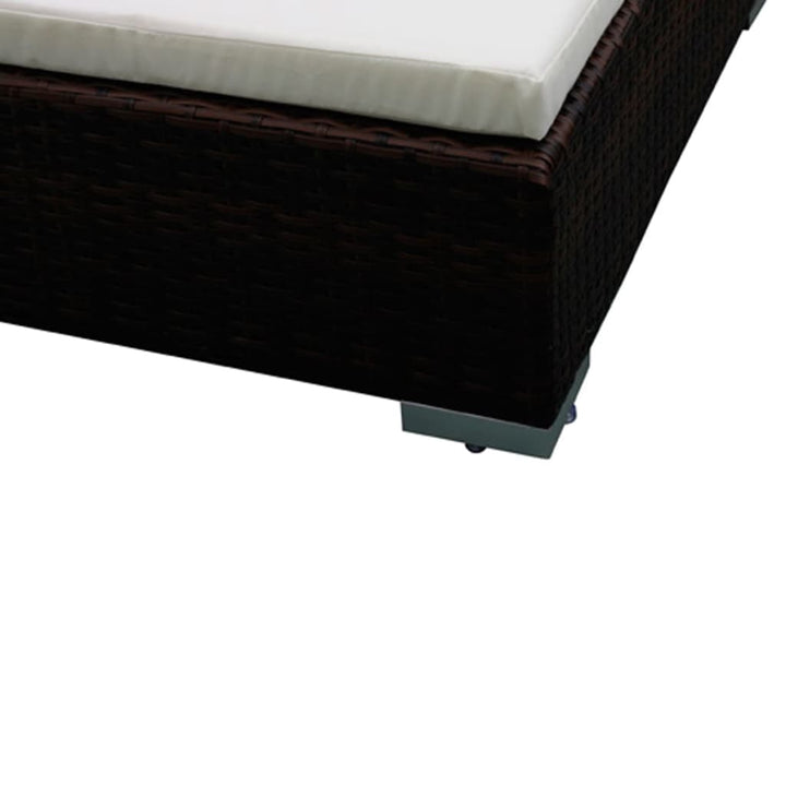 Set Mobilier De Grădină Cu Perne, 6 Piese, , Poliratan