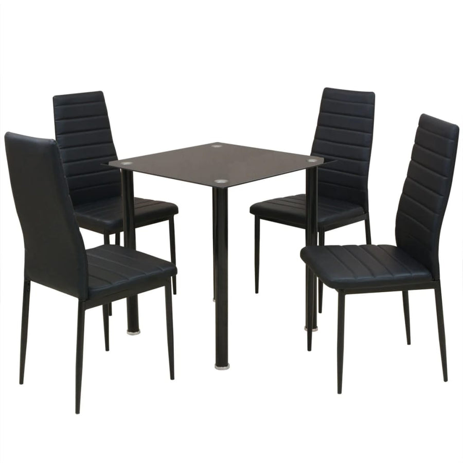 Set Masă Și Scaune De Bucătărie, , 5 Piese