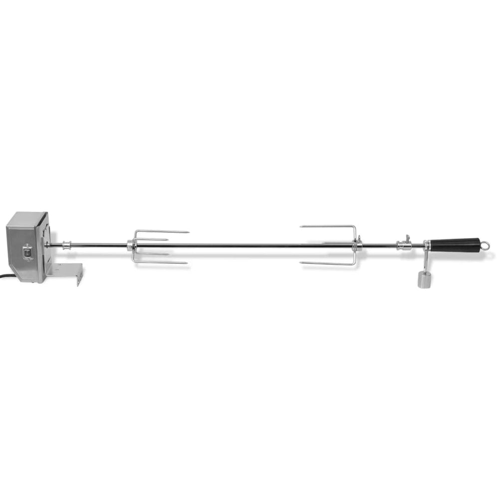 Rotisor Cu Motor Profesional Pentru Bbq, Oțel,