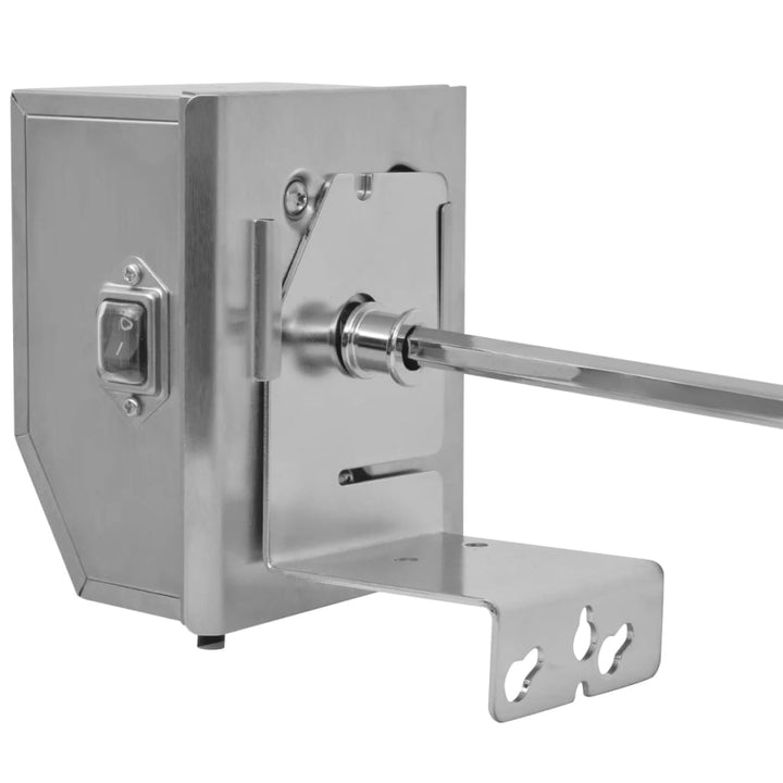 Rotisor Cu Motor Profesional Pentru Bbq, Oțel,