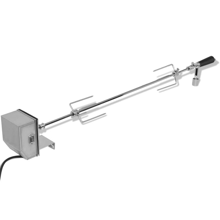 Rotisor Cu Motor Profesional Pentru Bbq, Oțel,