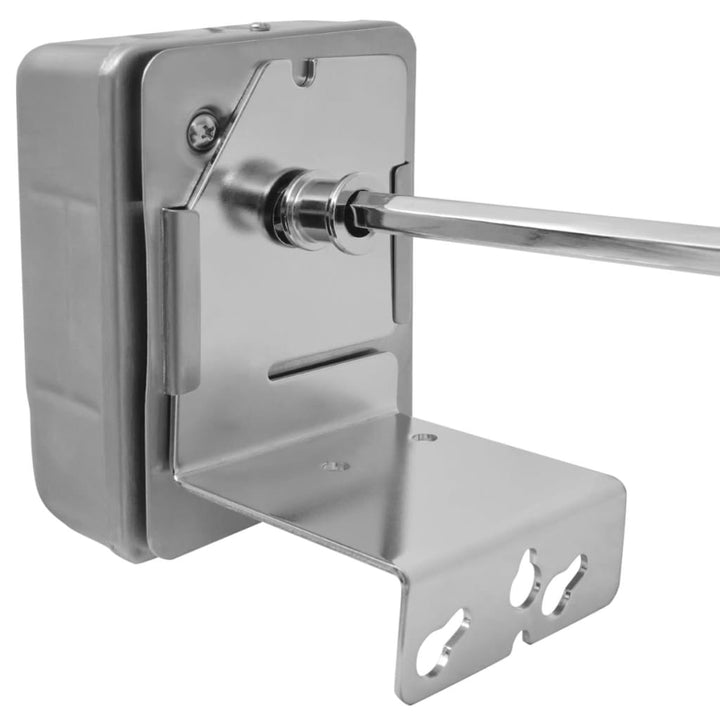 Rotisor Cu Motor Profesional Pentru Grătar, Oțel, 1000 Mm