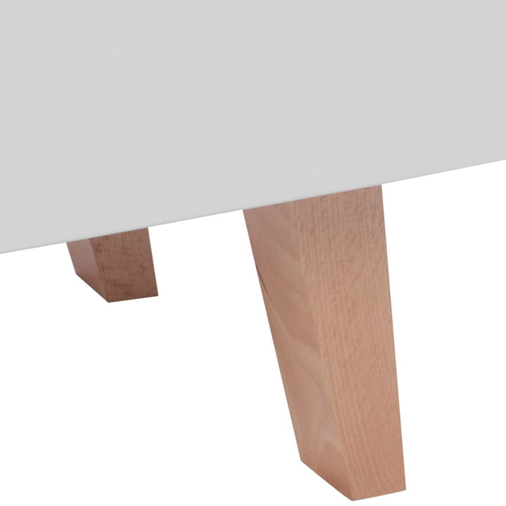 Stativ Tv, Alb Lucios, 150 X 35 X 48,5 Cm, Mdf