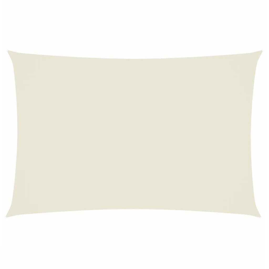 Parasolar Din Țesătură Oxford, Dreptunghiular, 2 X 4 M, Crem