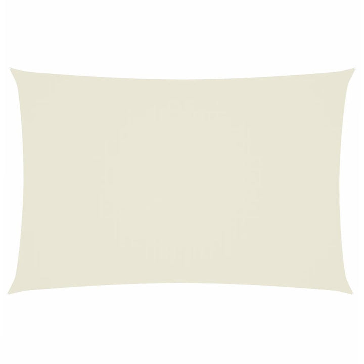 Parasolar Din Țesătură Oxford, Dreptunghiular, 2 X 4 M, Crem