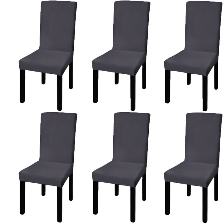 Huse De Scaun Elastice Drepte, 4 Buc.,