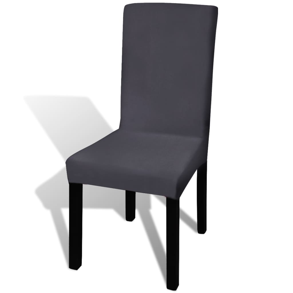 Huse De Scaun Elastice Drepte, 4 Buc.,