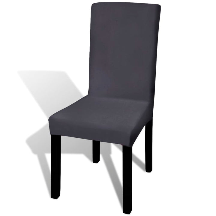 Huse De Scaun Elastice Drepte, 4 Buc.,