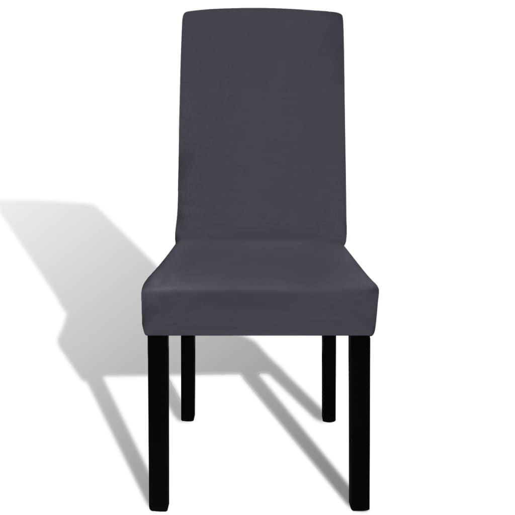 Huse De Scaun Elastice Drepte, 4 Buc.,