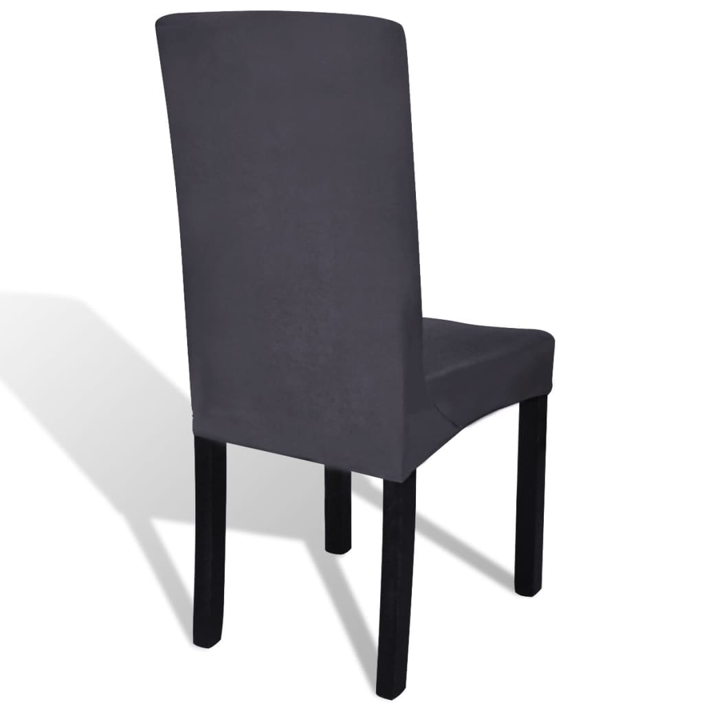 Huse De Scaun Elastice Drepte, 4 Buc.,