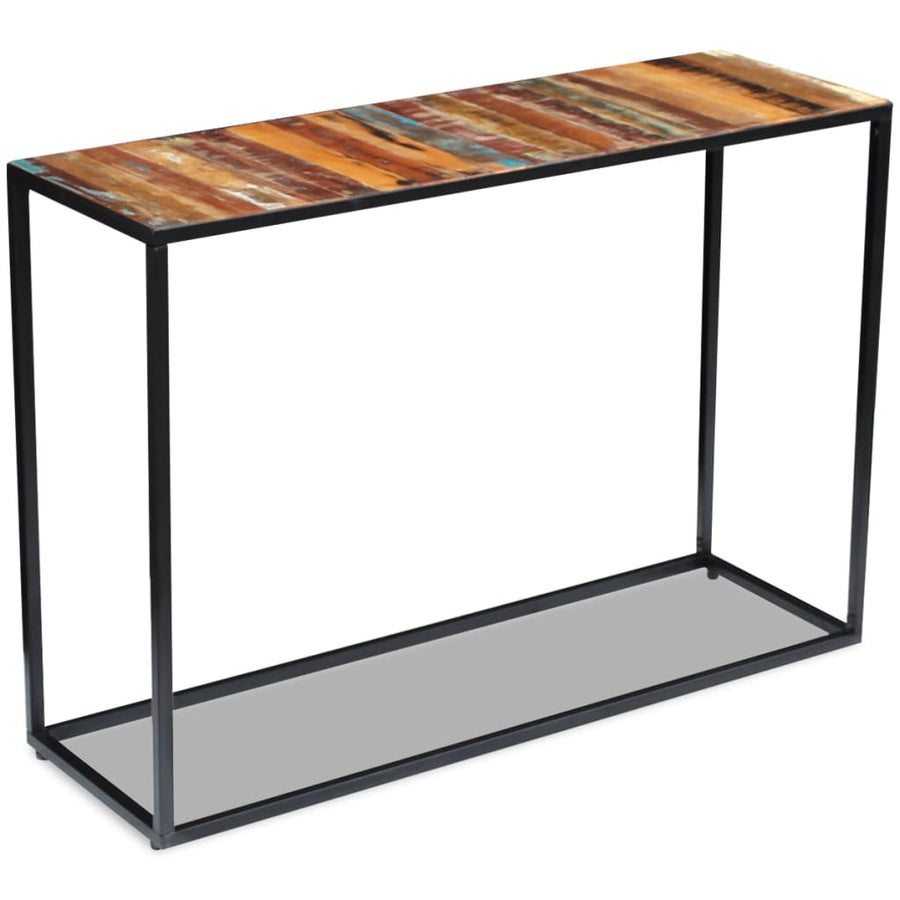 Masă Consolă, 110X35X76 Cm, Lemn Masiv Reciclat