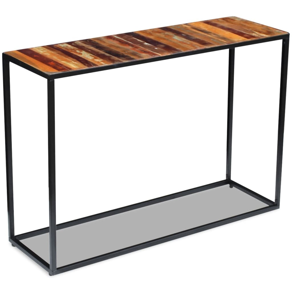 Masă Consolă, 110X35X76 Cm, Lemn Masiv Reciclat