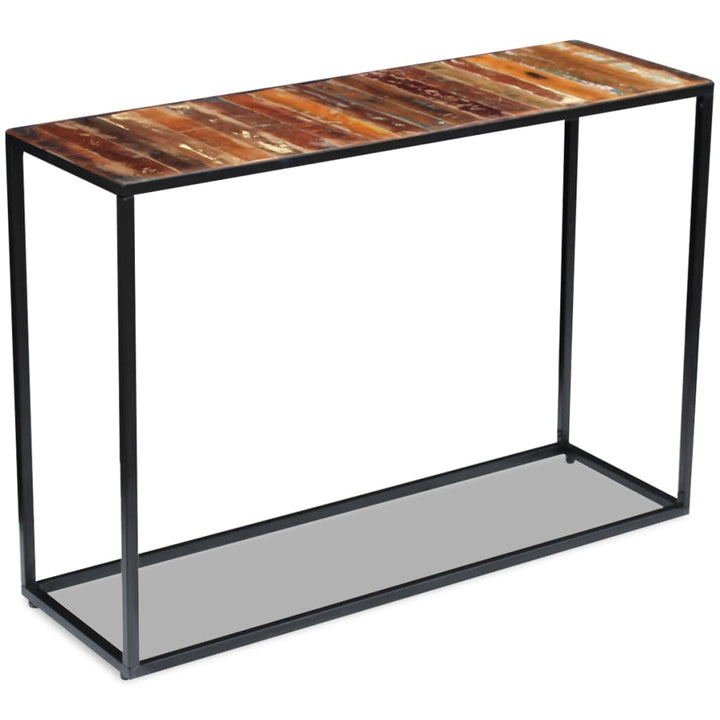 Masă Consolă, 110X35X76 Cm, Lemn Masiv Reciclat