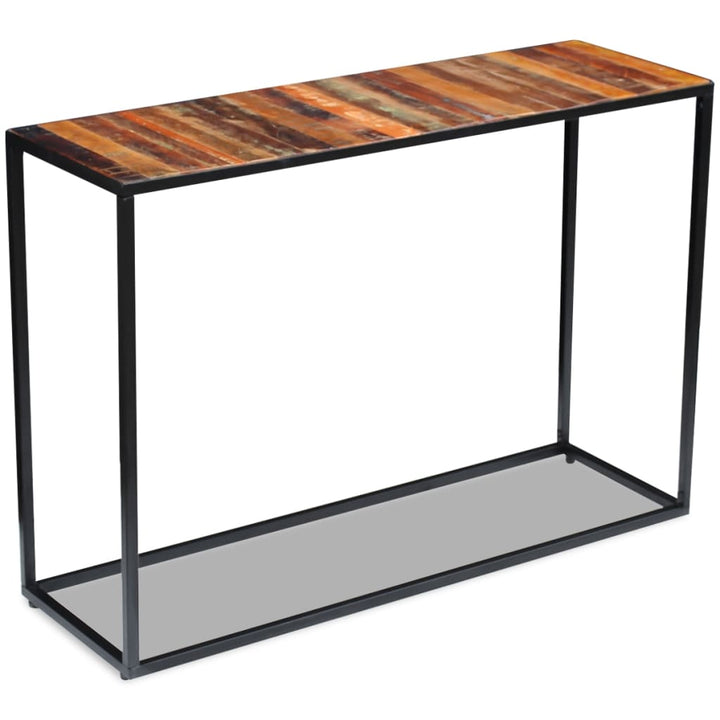 Masă Consolă, 110X35X76 Cm, Lemn Masiv Reciclat